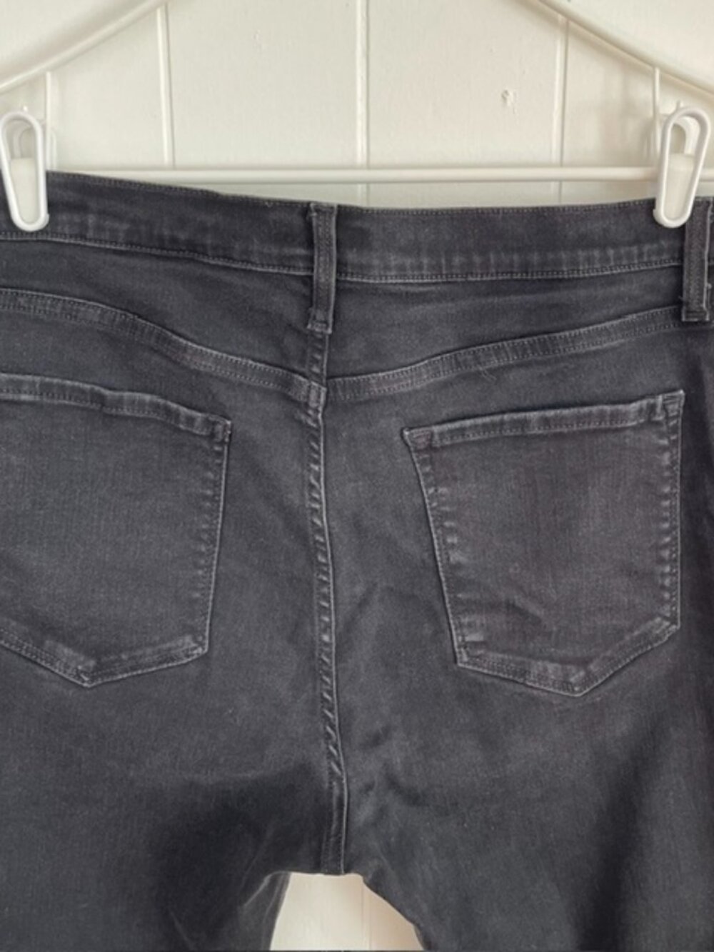 Banana Republic High Rise Black Skinny Jeans Stretch Denim - Picture 4 of 8